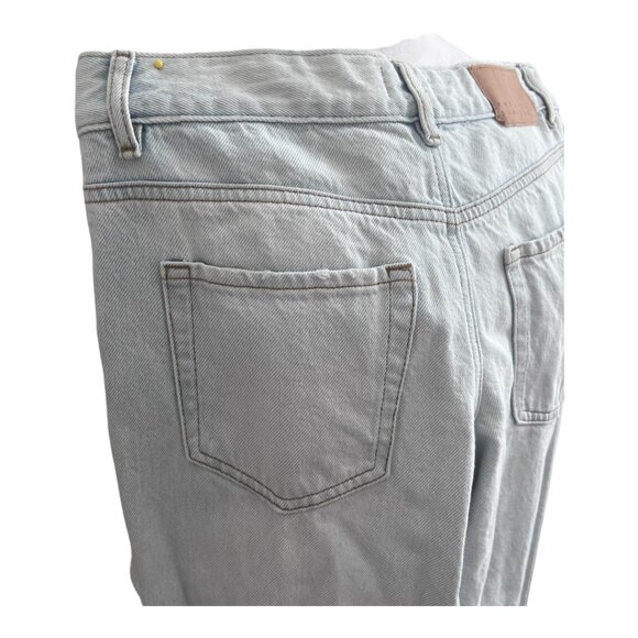 PacSun Casey Light Indigo Ripped Knee Low Rise Baggy Jeans Size 25x29 - Picture 6 of 9